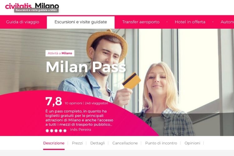 Pass turistici a Milano