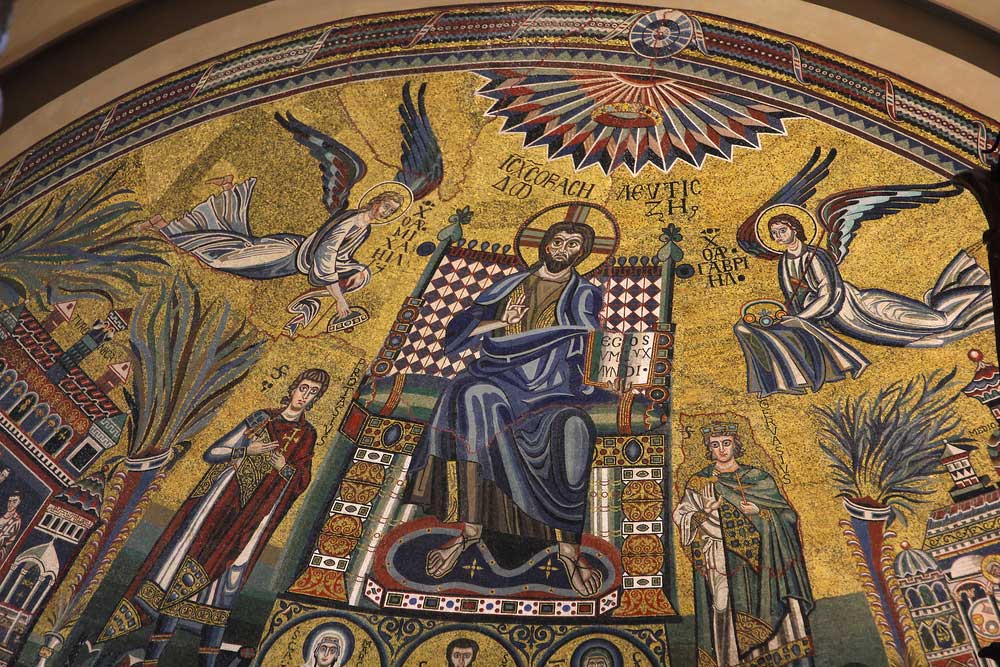 Basilica Sant Ambrogio mosaico