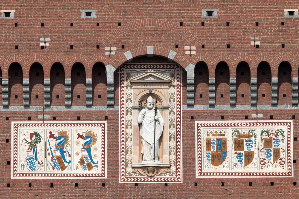 Castello Sforzesco stemma