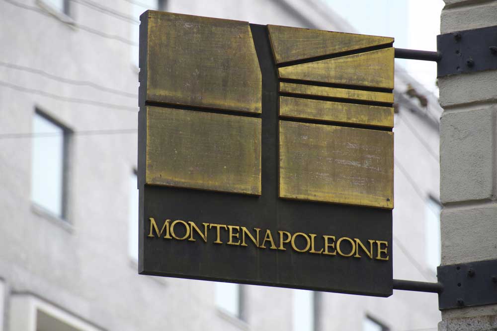 via montenapoleone milano