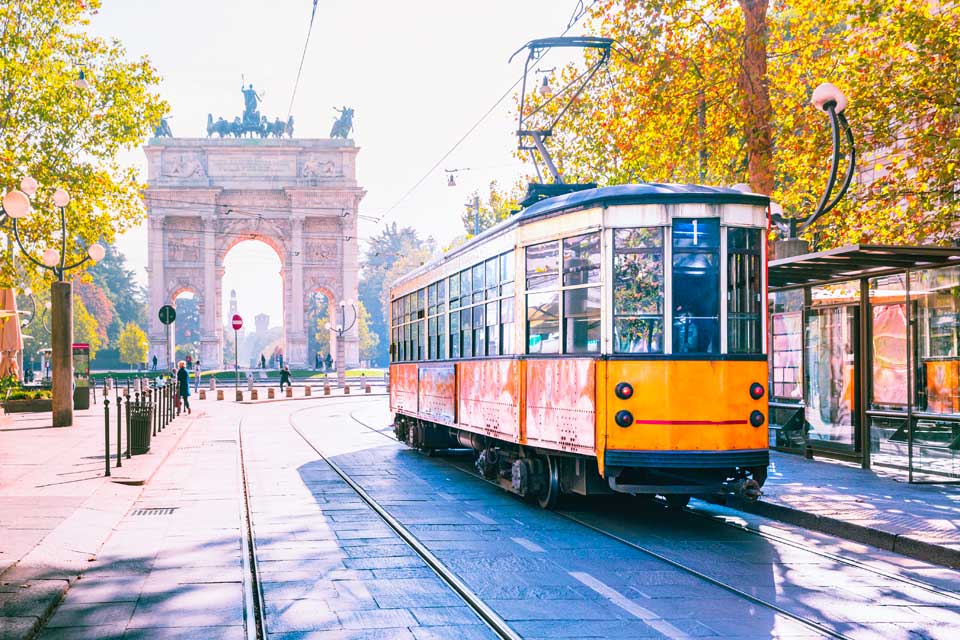Arco pace tram