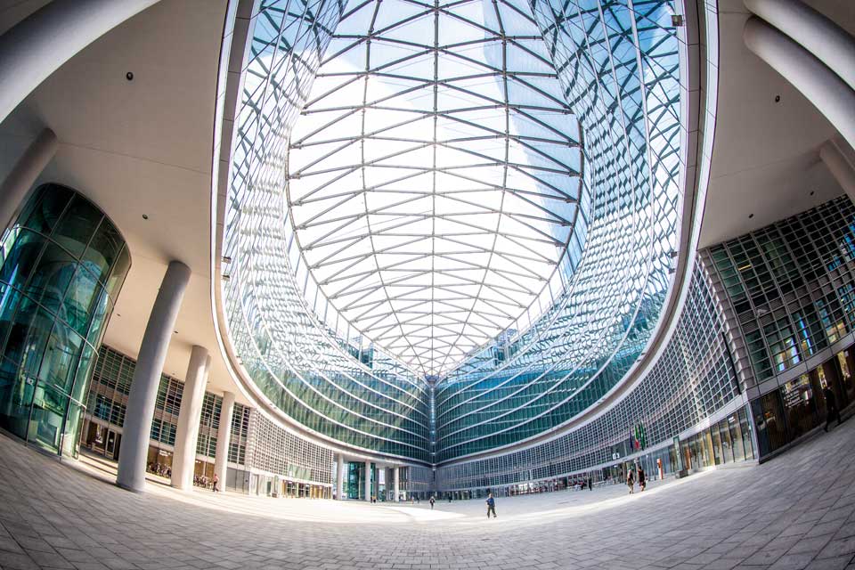 Palazzo Lombardia sotto