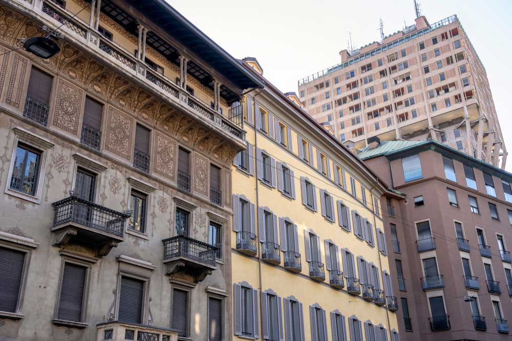 Torre Velasca sotto