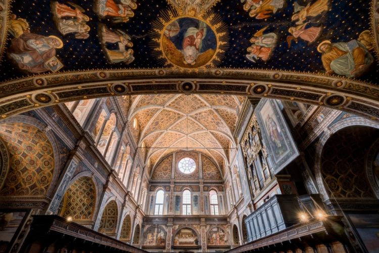 affreschi di san maurizio al monastero maggiore a milano